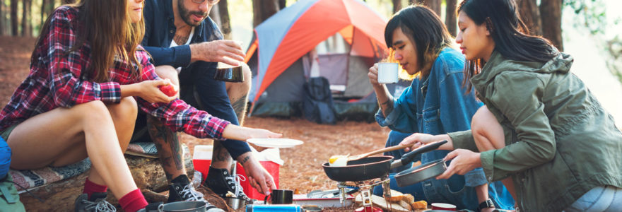 Camping dans les Landes